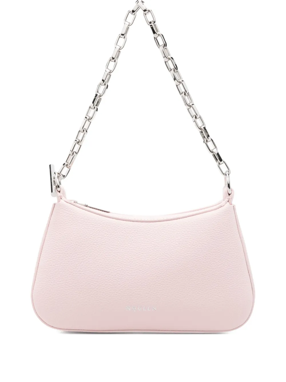 Alexander McQueen Borsa a spalla in pelle con catena - Rosa