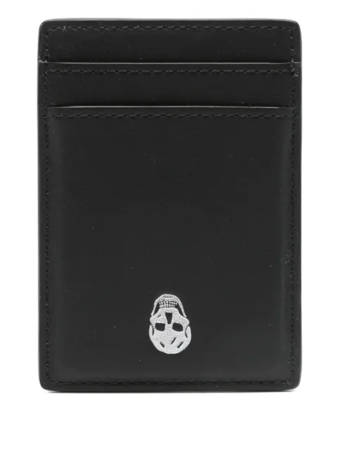 Alexander McQueen tarjetero Skull Magnetic