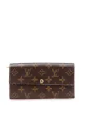 Louis Vuitton Pre-Owned 2011 Monogram Sarah Wallet long wallets - Brown