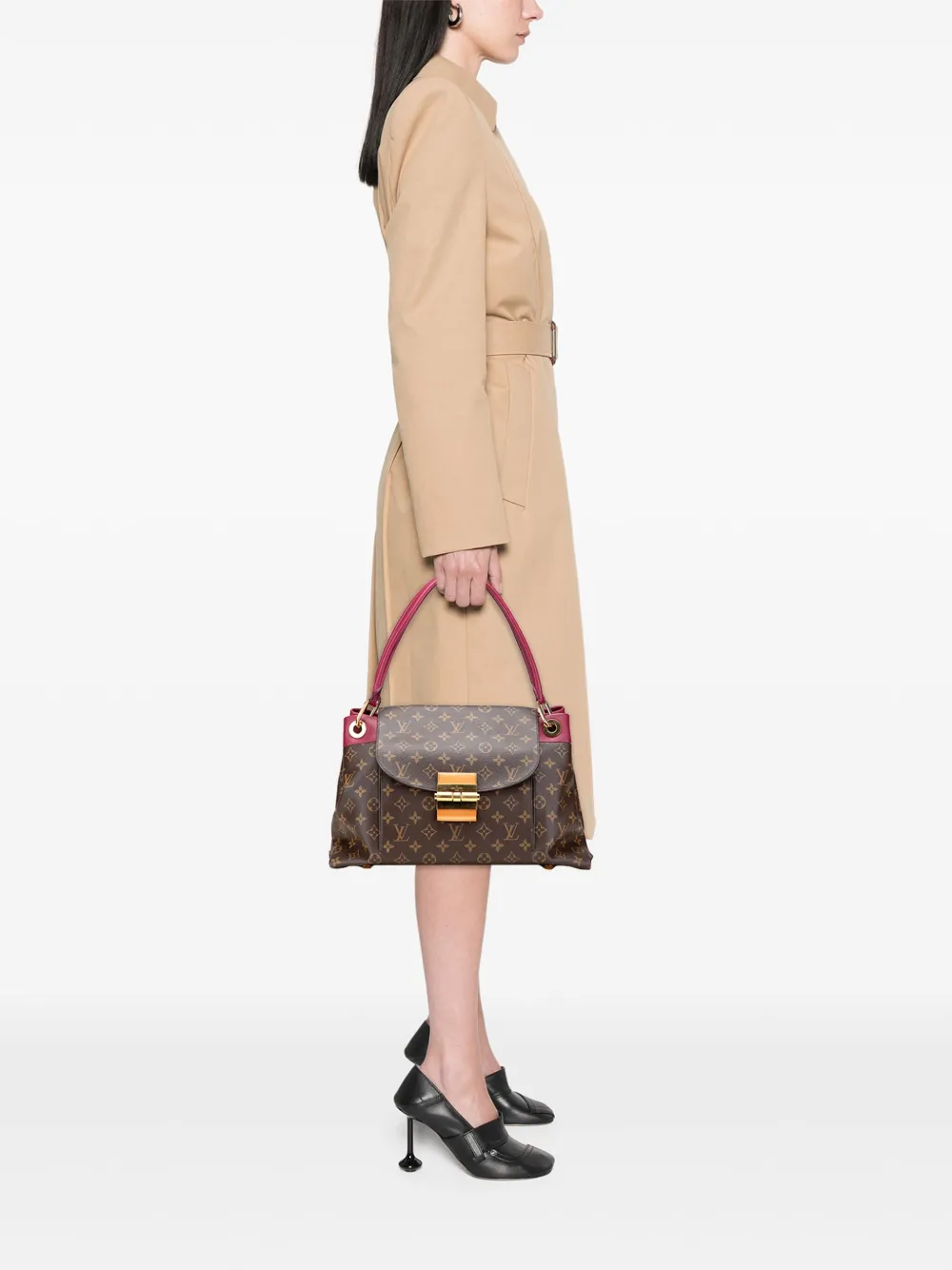 Louis Vuitton Pre-Owned 2014 Monogram Olympe MM shoulder bag | Pre-Owned | Image 2