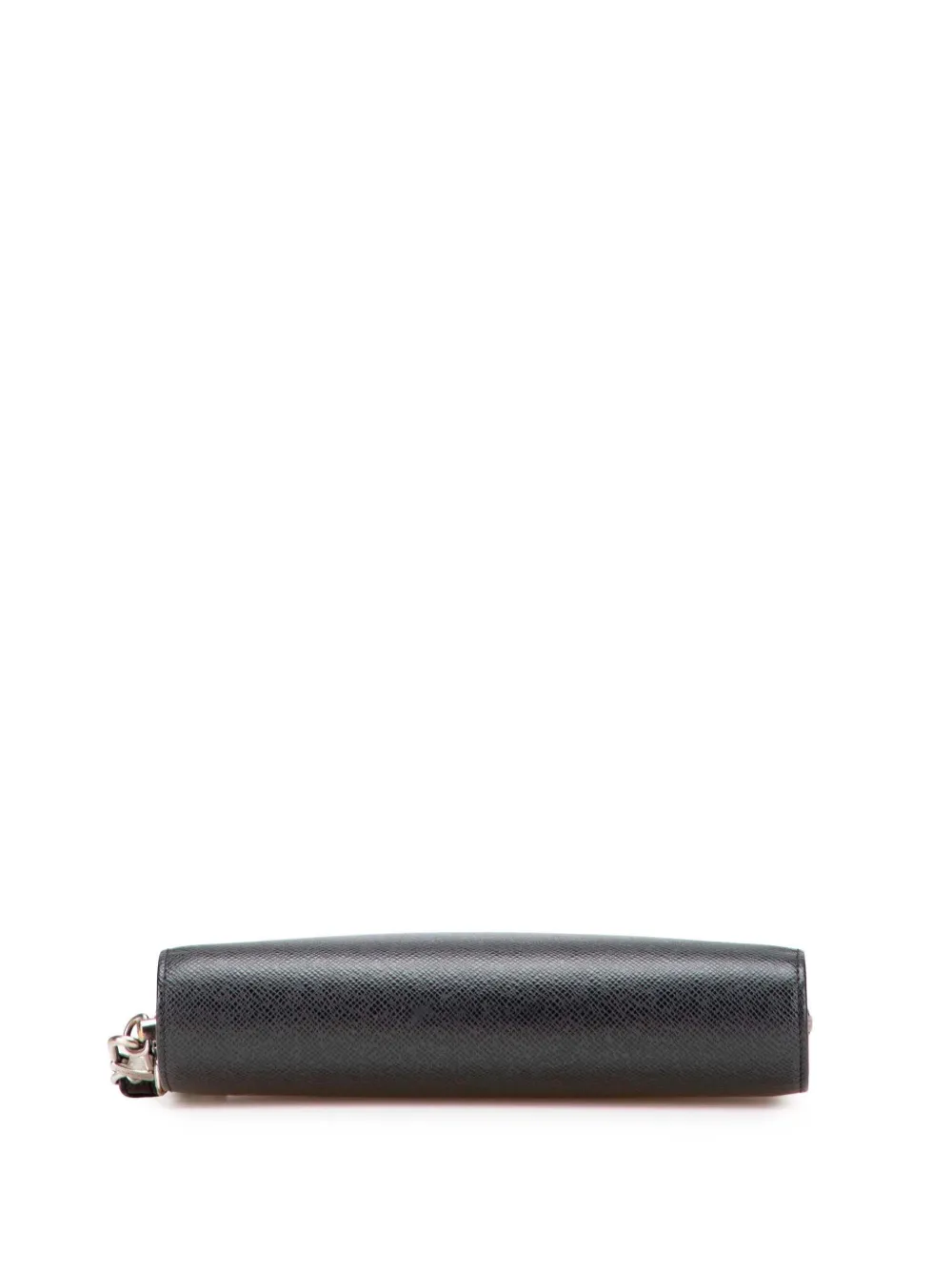 Pre-owned Louis Vuitton 2002 Taiga Baikal Clutch Bag In Black