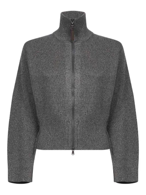 Brunello Cucinelli Cardigan con zip