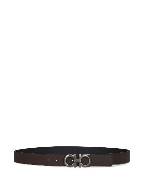 【フェラガモ】レザーベルト ブラウン メタルバックル 楽天市場】SALVATORE FERRAGAMO フェラガモ ベルト 67 9110
