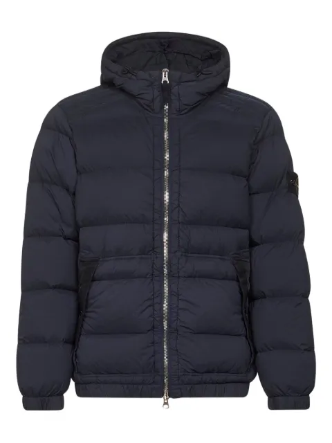 Stone Island padded double-slider zip jacket