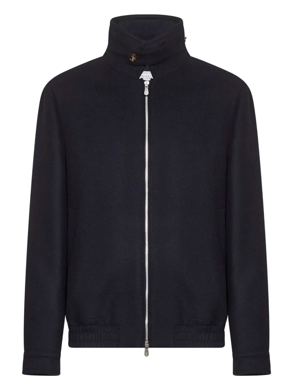 Brunello Cucinelli Jack met dubbele ritssluiting Blauw