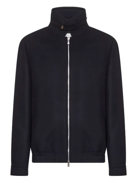 Brunello Cucinelli double-slider zip jacket