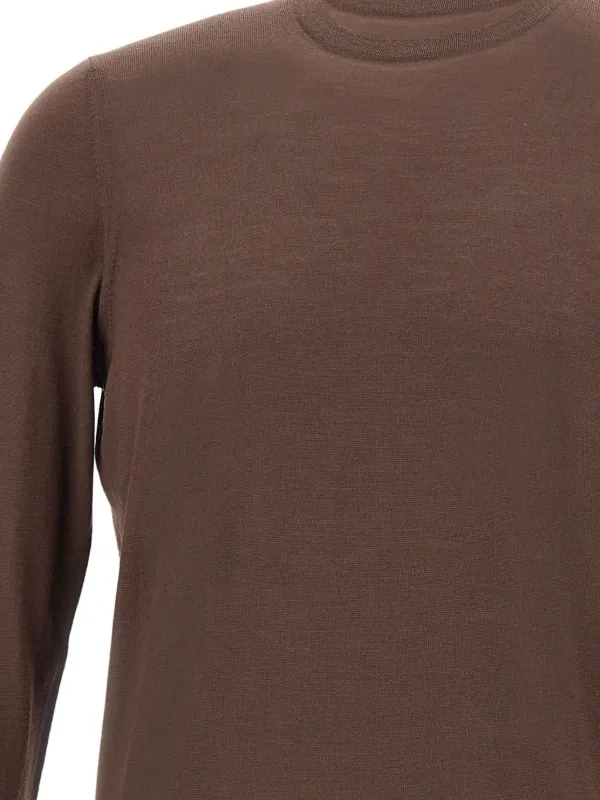 Gran Sasso クルーネック セーター | ブラウン | FARFETCH JP