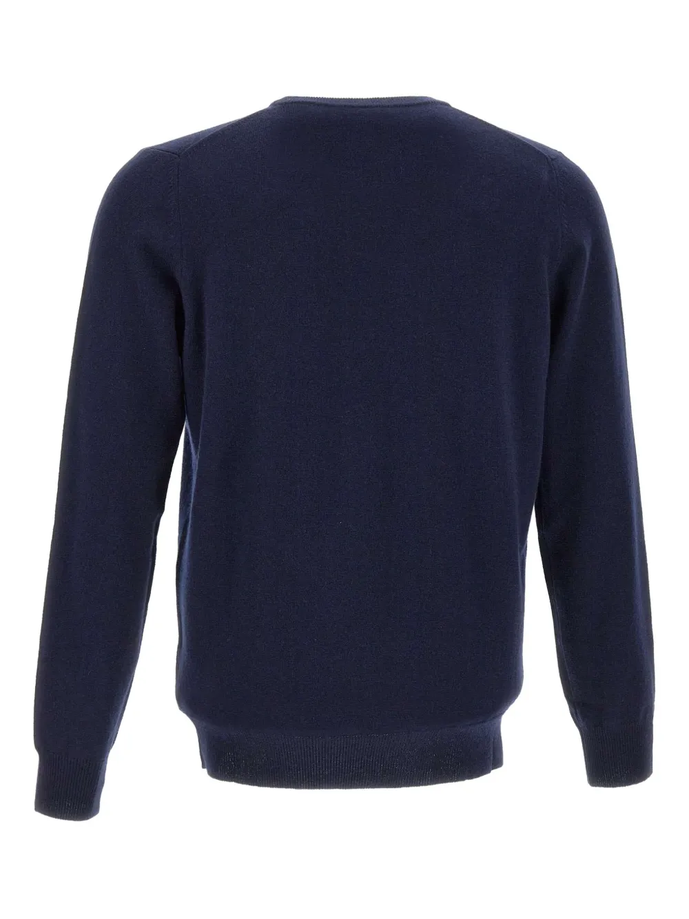 Kangra ribbed crew-neck sweater - Blauw