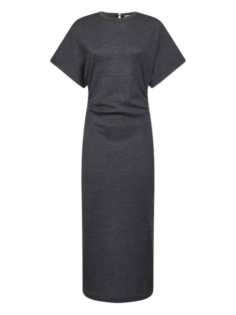 Brunello Cucinelli Monili-chain detail midi dress