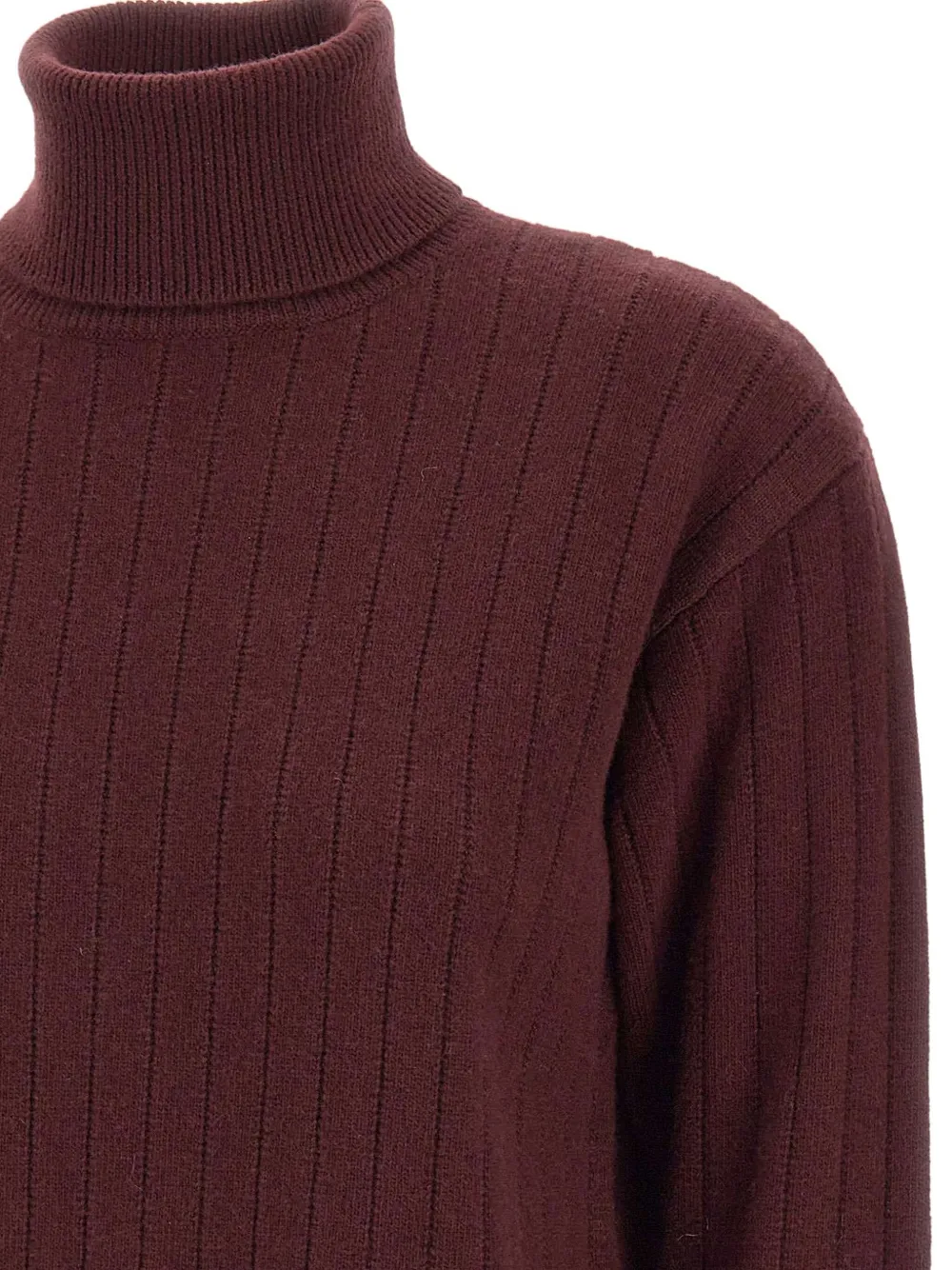 Eleventy Geribbelde coltrui Rood
