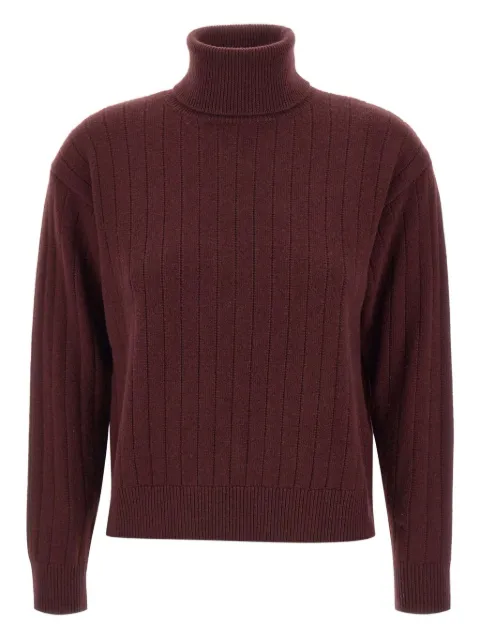 Eleventy turtleneck ribbed sweater
