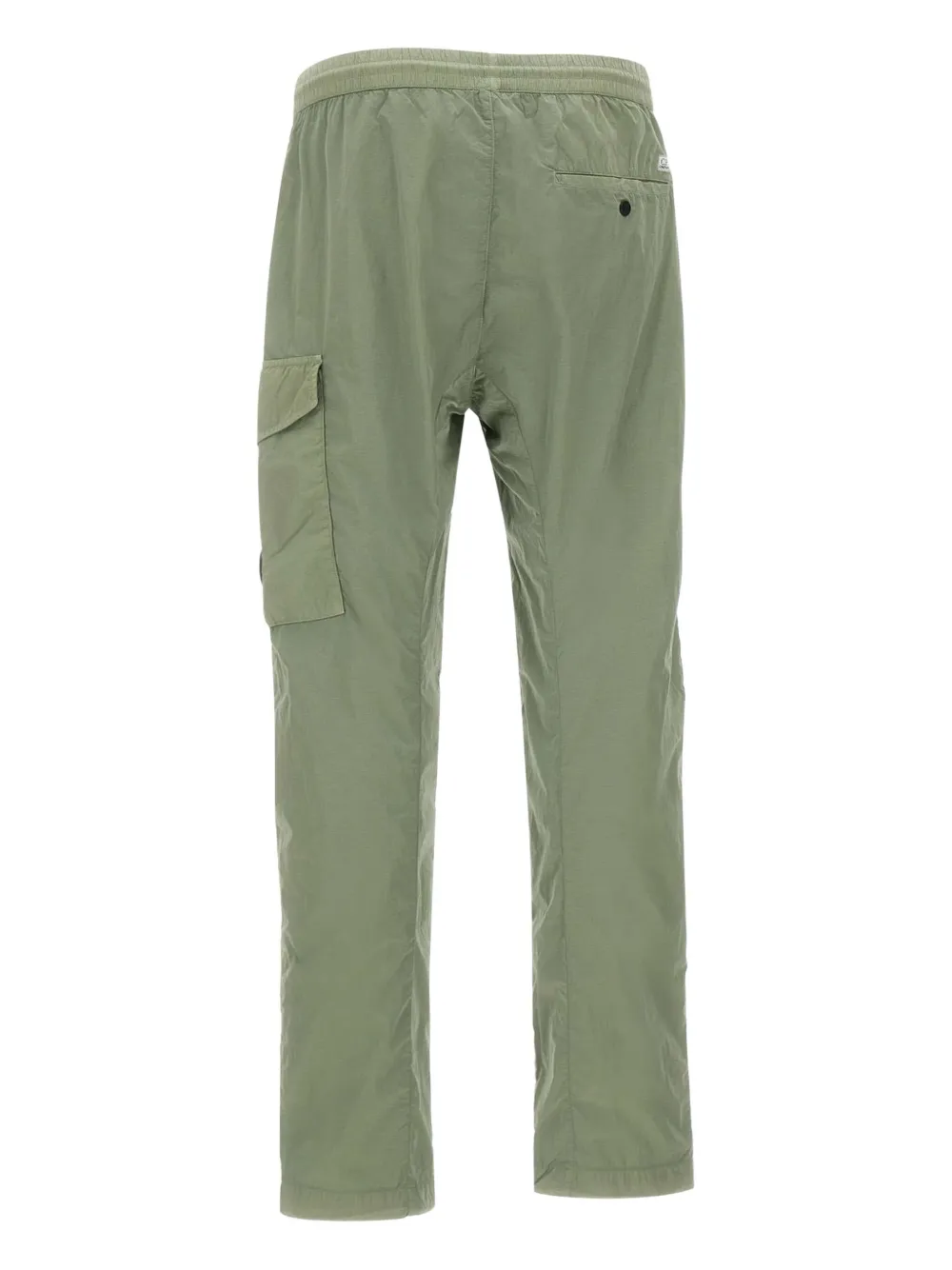 C.P. Company lens-detail pocket-cargo trousers Groen