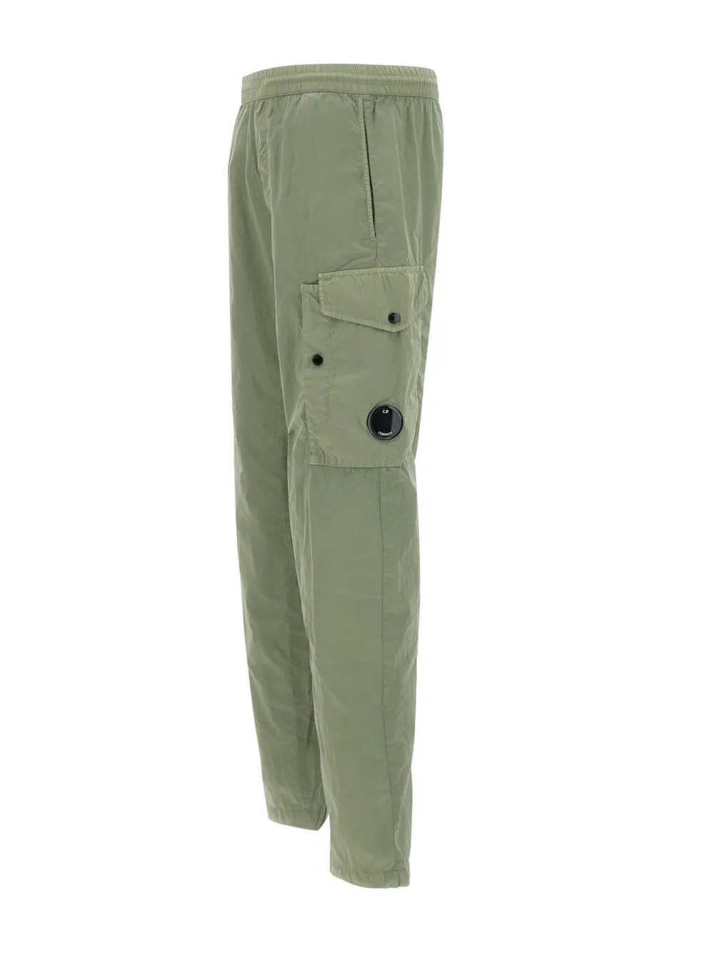 C.P. Company lens-detail pocket-cargo trousers - Groen