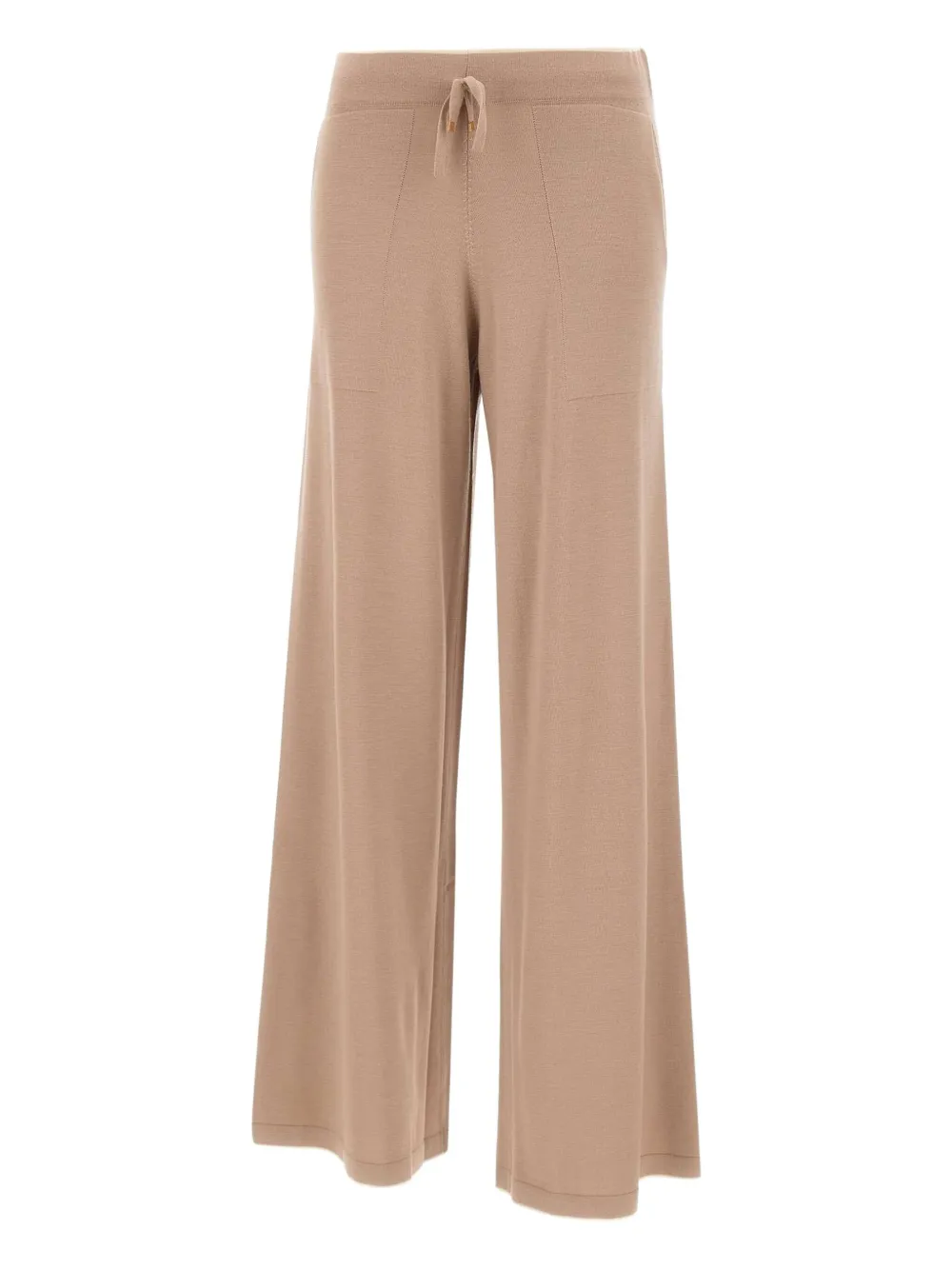 Eleventy Broek met elastische taille Beige