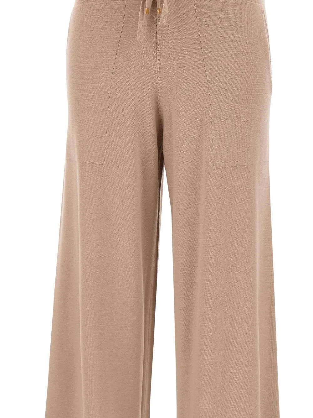 Eleventy Broek met elastische taille Beige