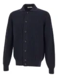Filippo De Laurentiis wool button-down cardigan - Blue