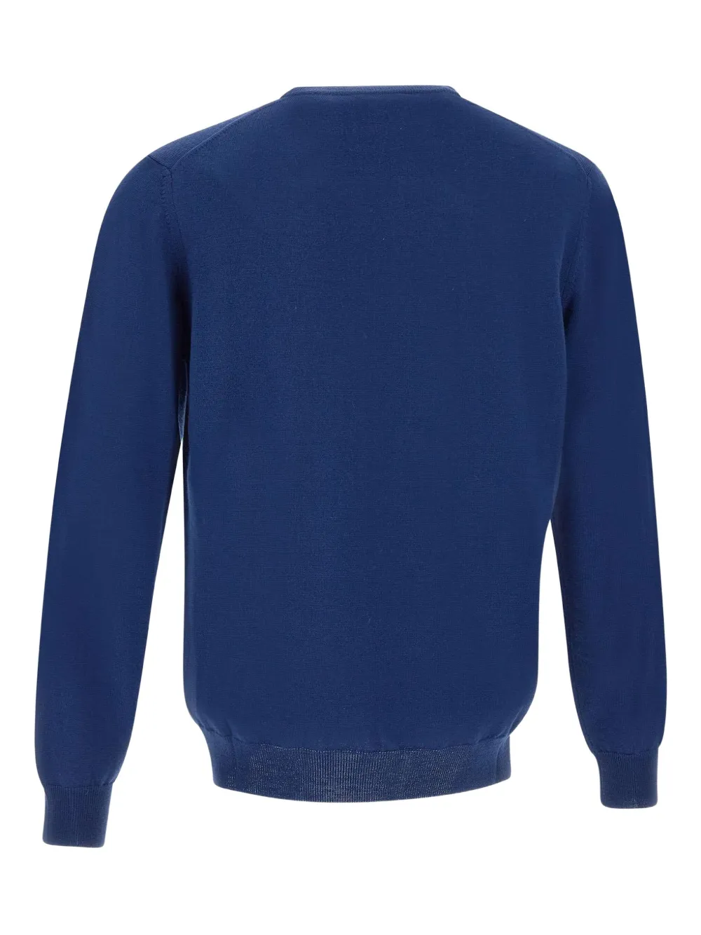 Kangra ribbed crew-neck sweater - Blauw