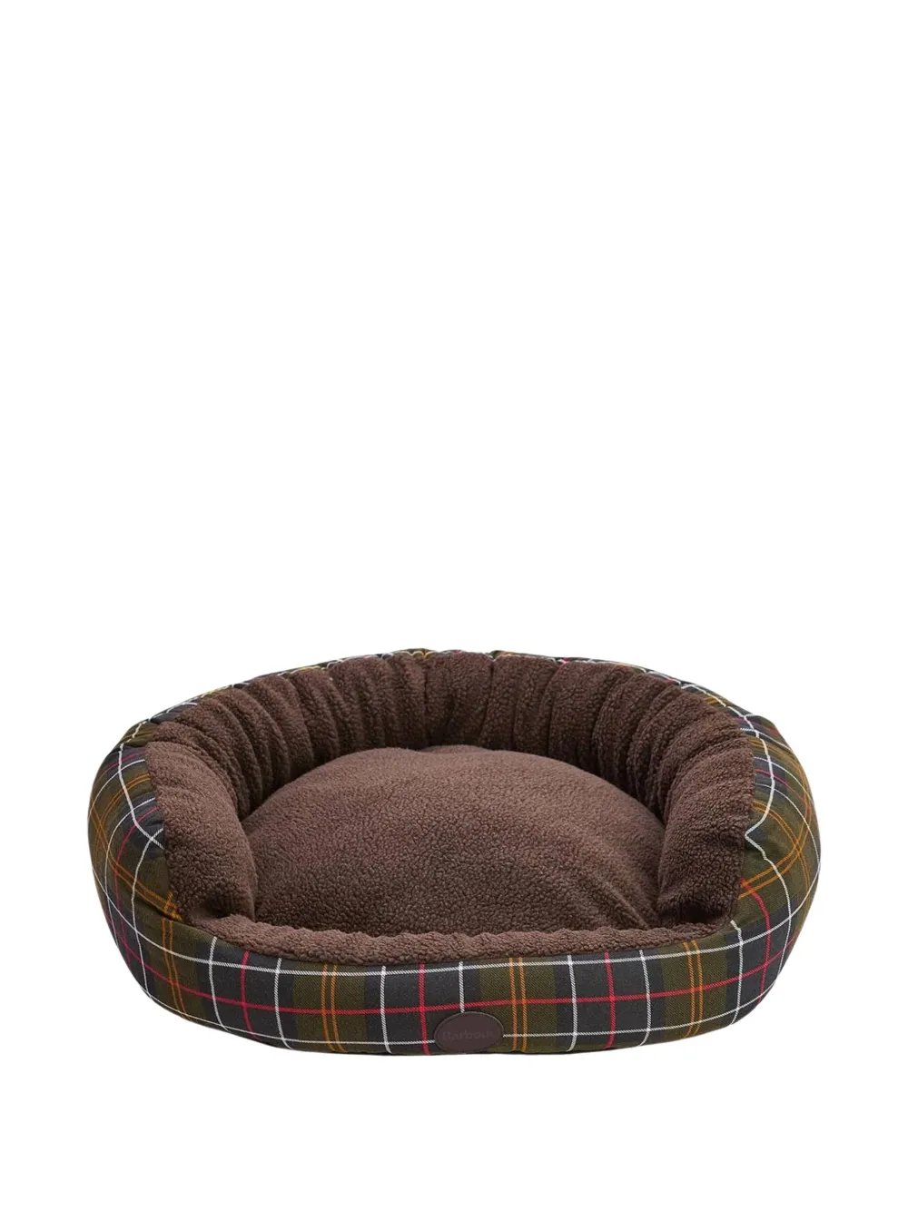 Barbour lit pour chien Snuggle à motif tartan | Image 2