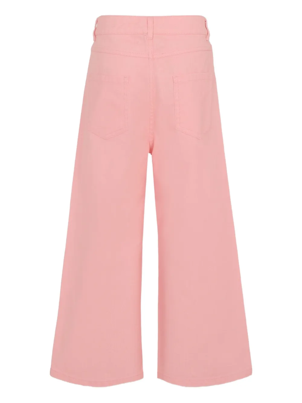 Moschino Kids Jeans met teddybeerprint Roze