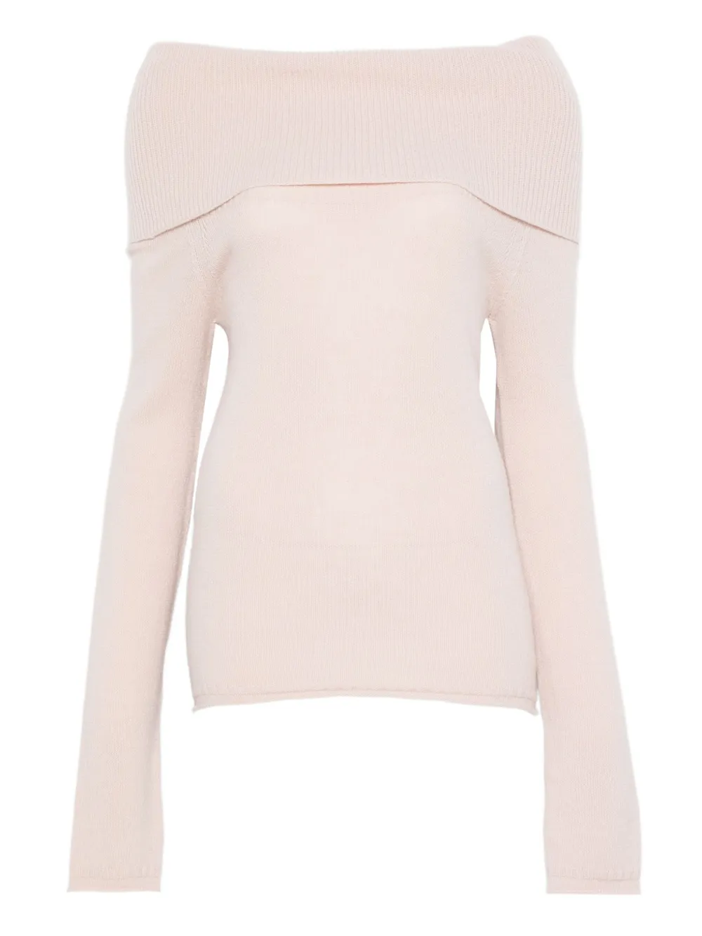 Roberto Collina off-shoulder sweater | Pink | Image 1