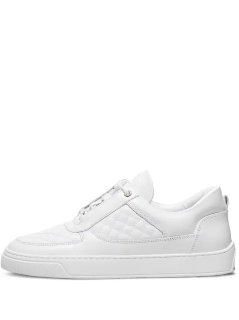 Leandro Lopes Faisca quilted-pattern leather sneakers