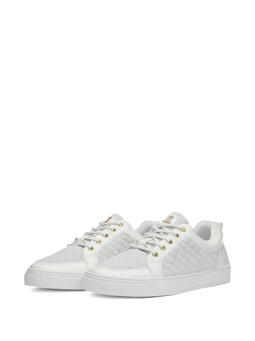 Leandro Lopes logo-plaque sneakers White