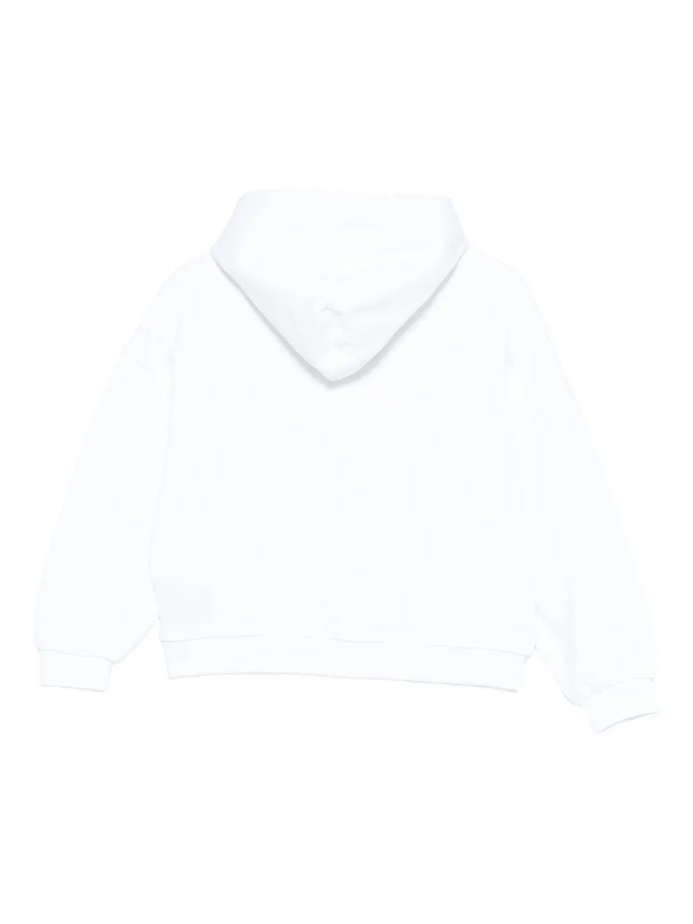 Calvin Klein Kids Hoodie met logoprint Wit