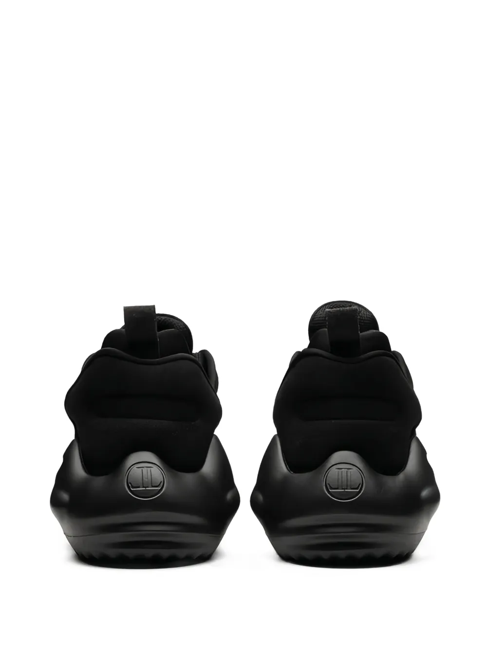 Leandro Lopes Mining logo-print sneakers Black