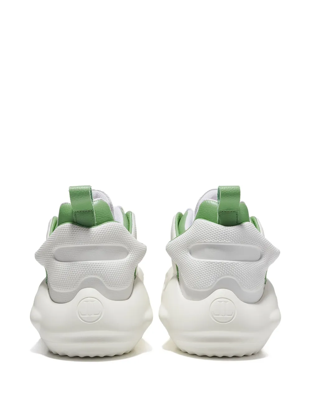 Leandro Lopes Mining logo-detail sneakers White