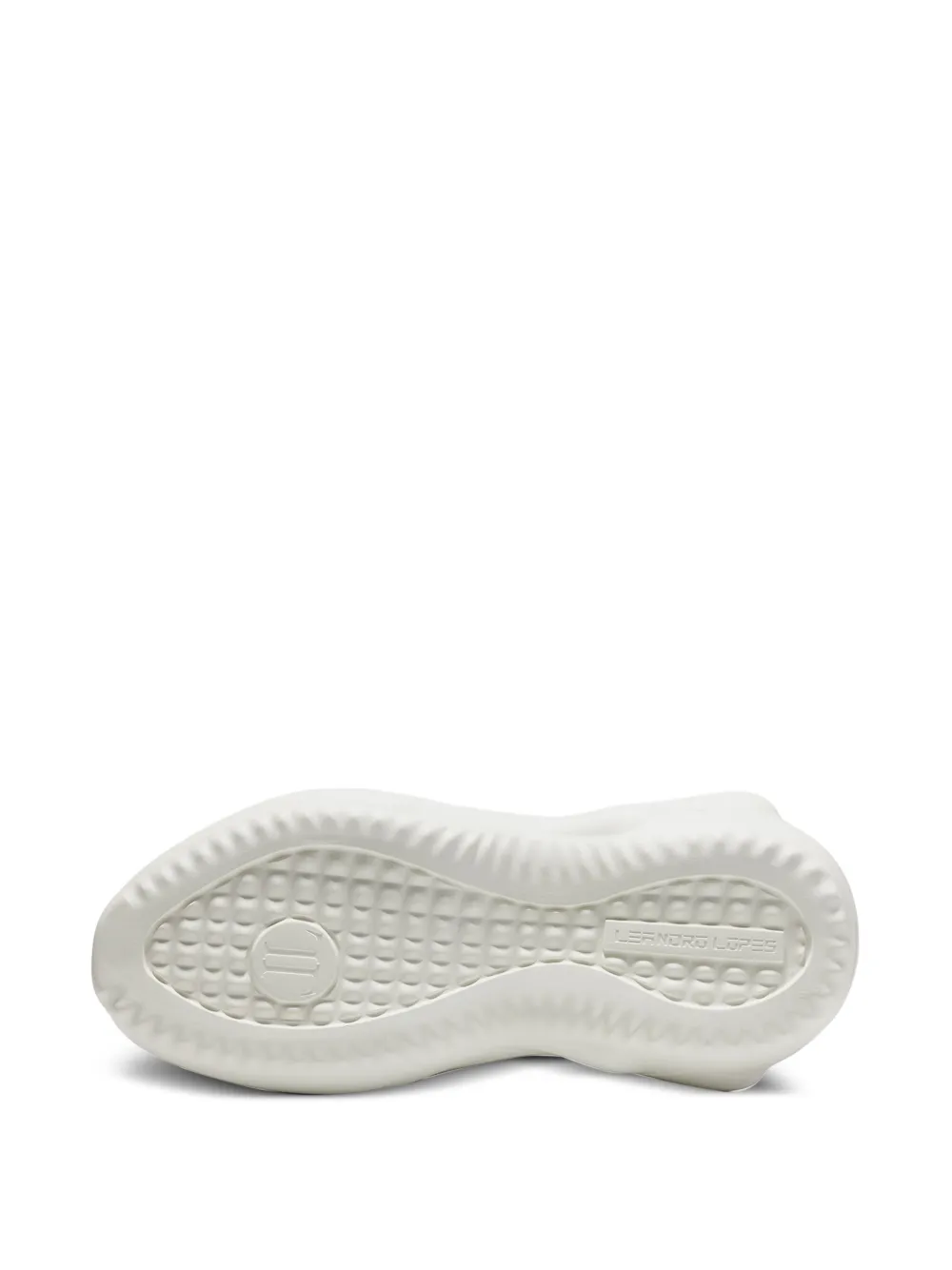 Leandro Lopes Mining logo-detail sneakers White