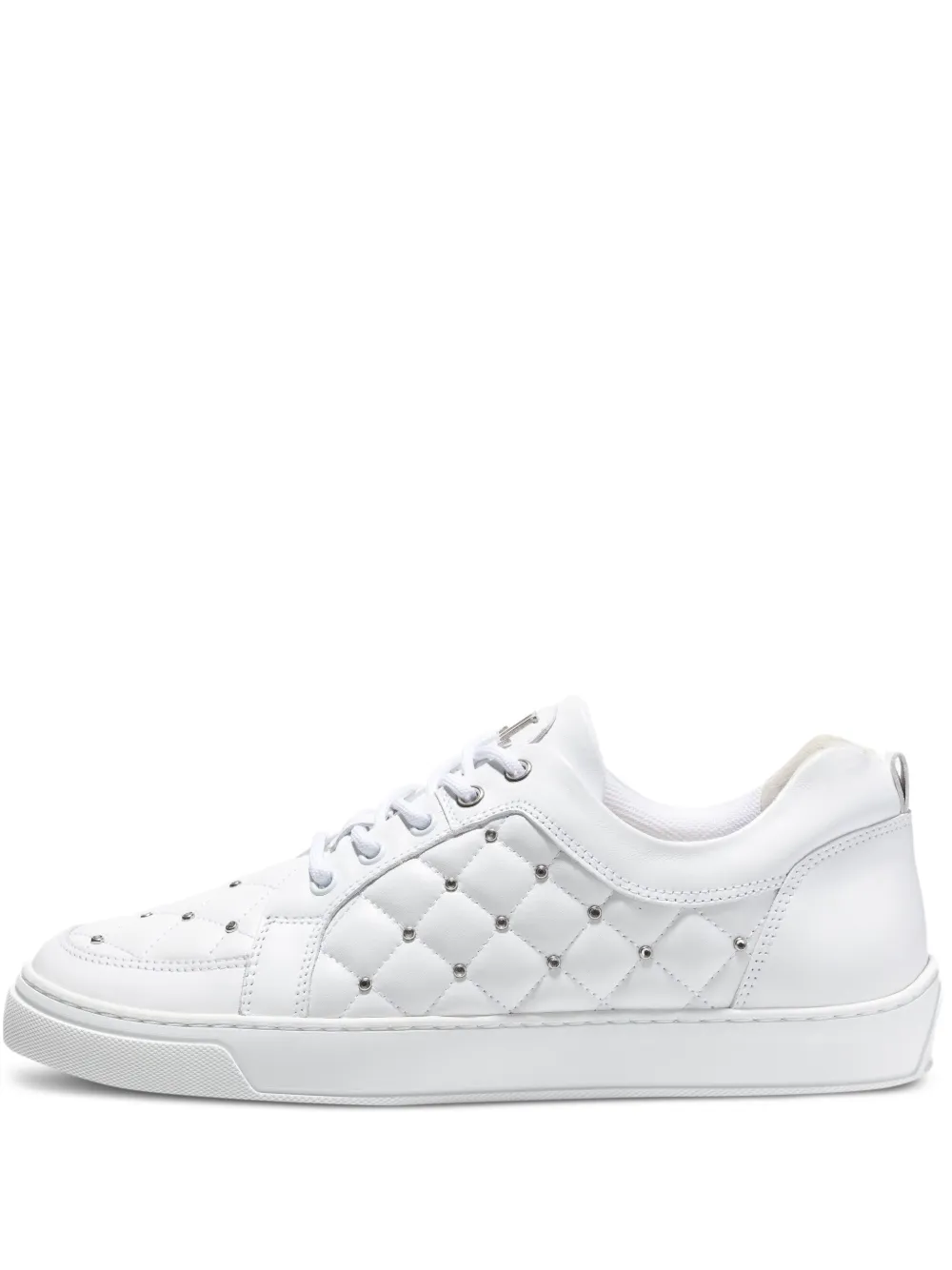 Leandro Lopes Ezio studds-embellish t sneakers White