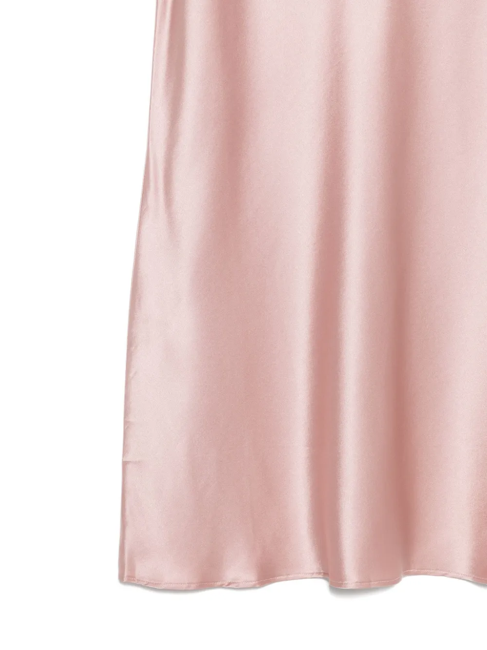 Roberto Collina Silk-satin Skirt In Pink