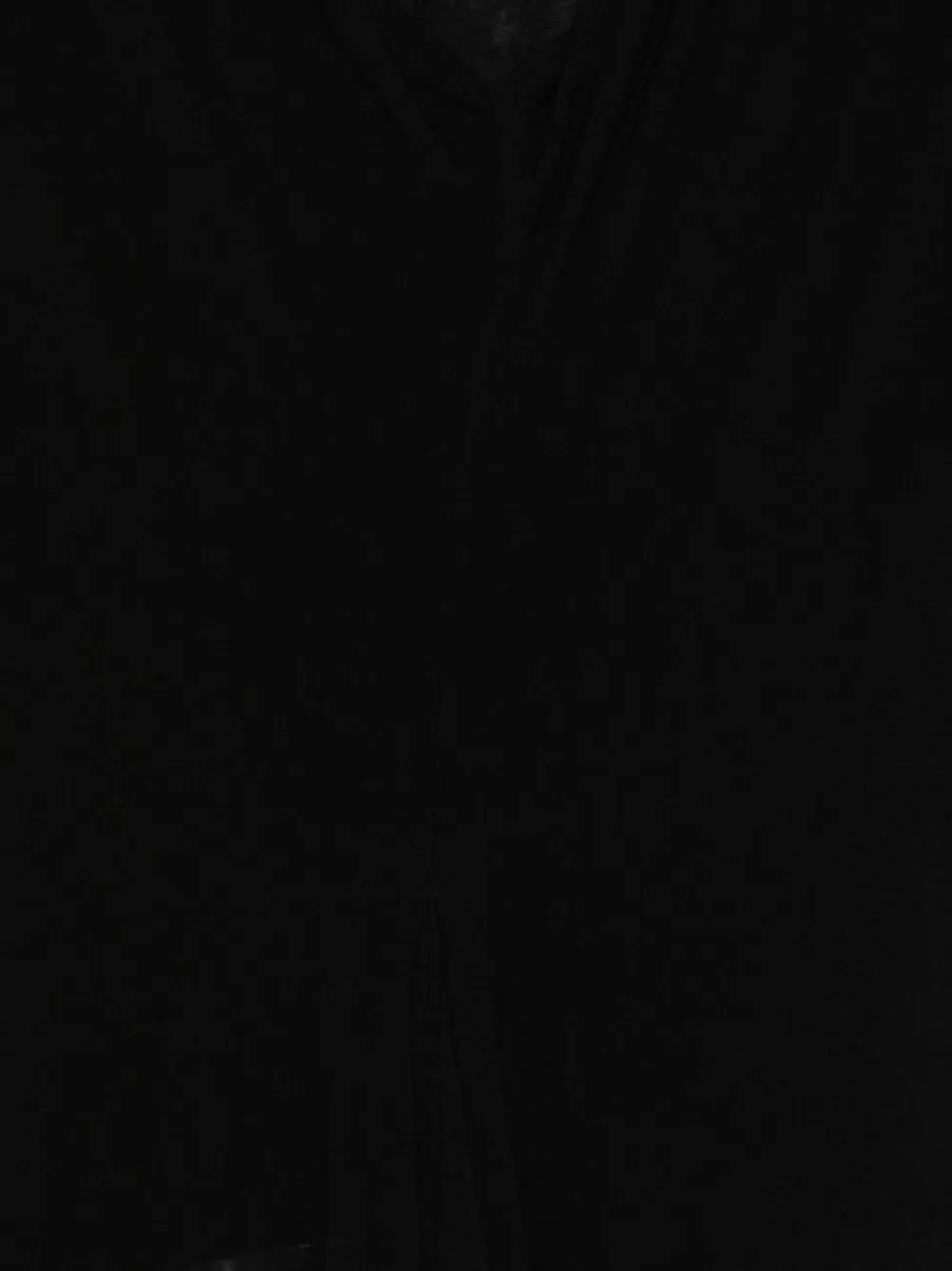 Amen V-neck Top In Black