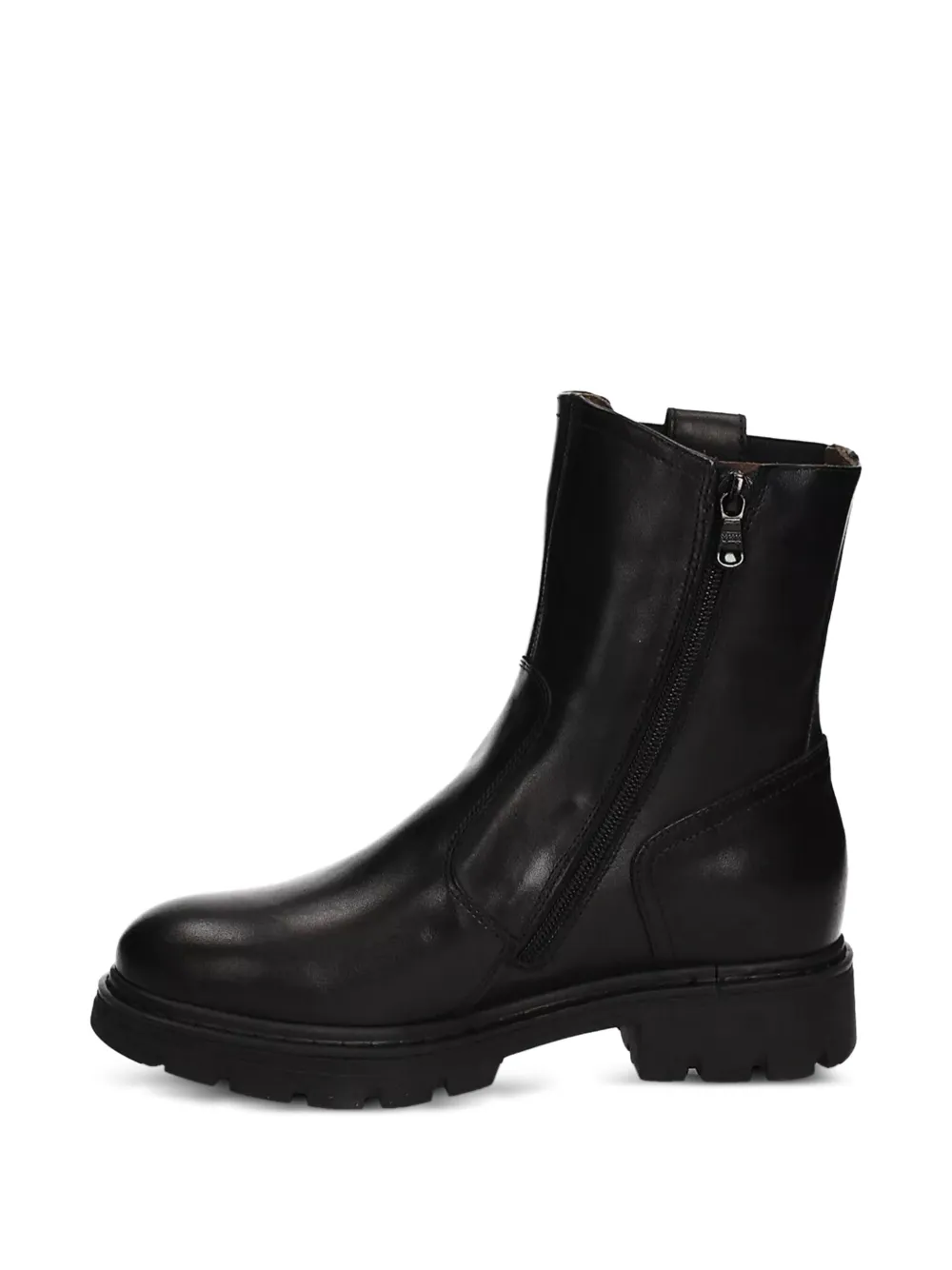NERO GIARDINI buckle-detail leather boots Black
