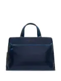 PIQUADRO leather top-handle laptop bag - Blue