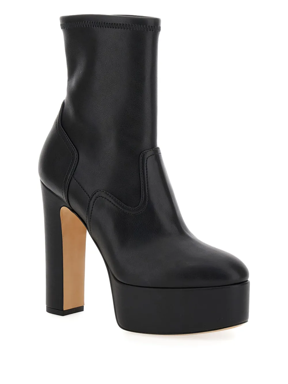 Casadei Patty platform boots Black