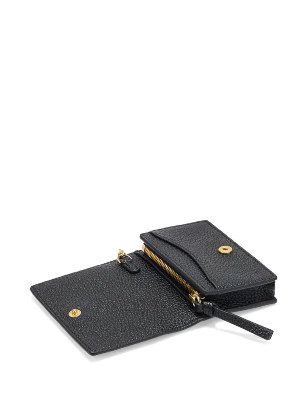 GANNI Bou Logo Card Holder | Black | FARFETCH