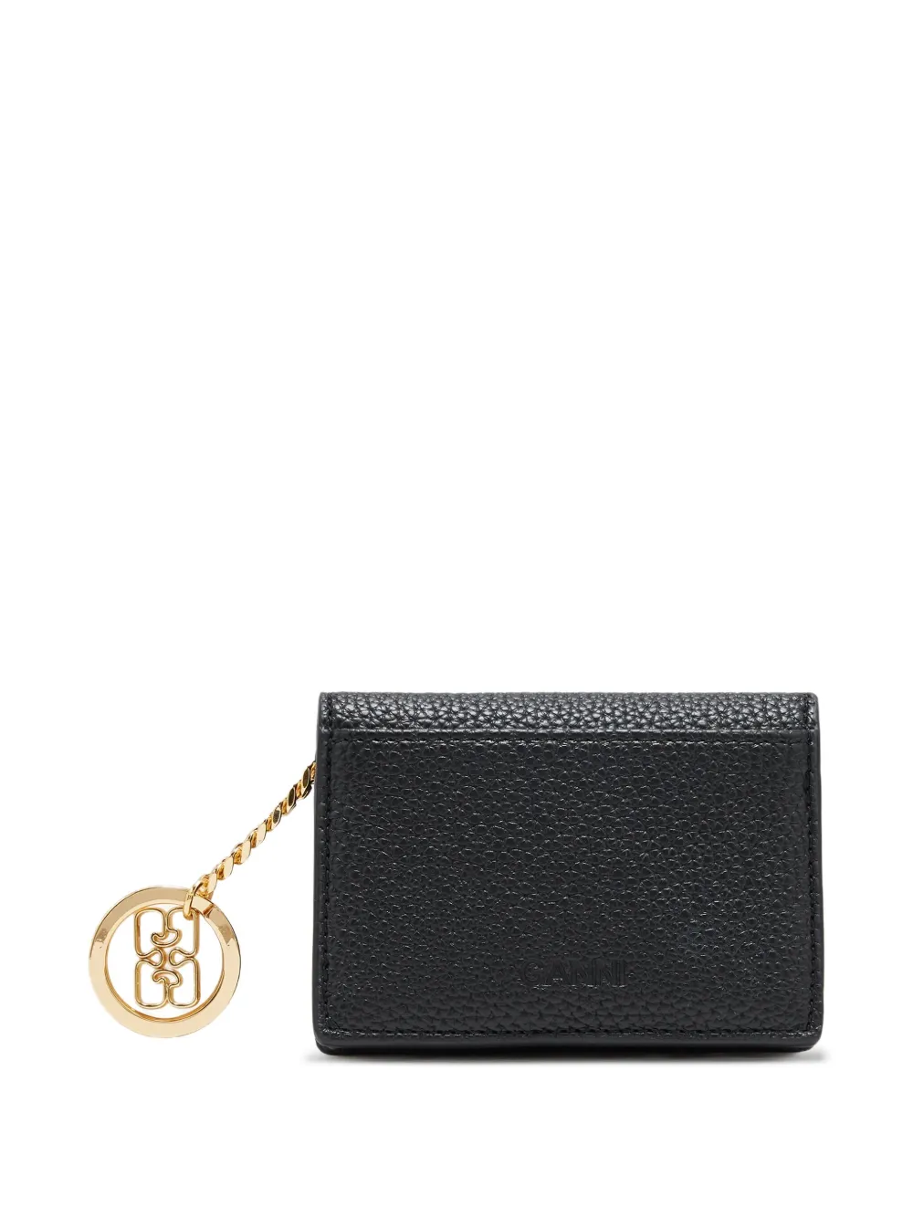  Ganni Bou Logo Card Holder - Black 