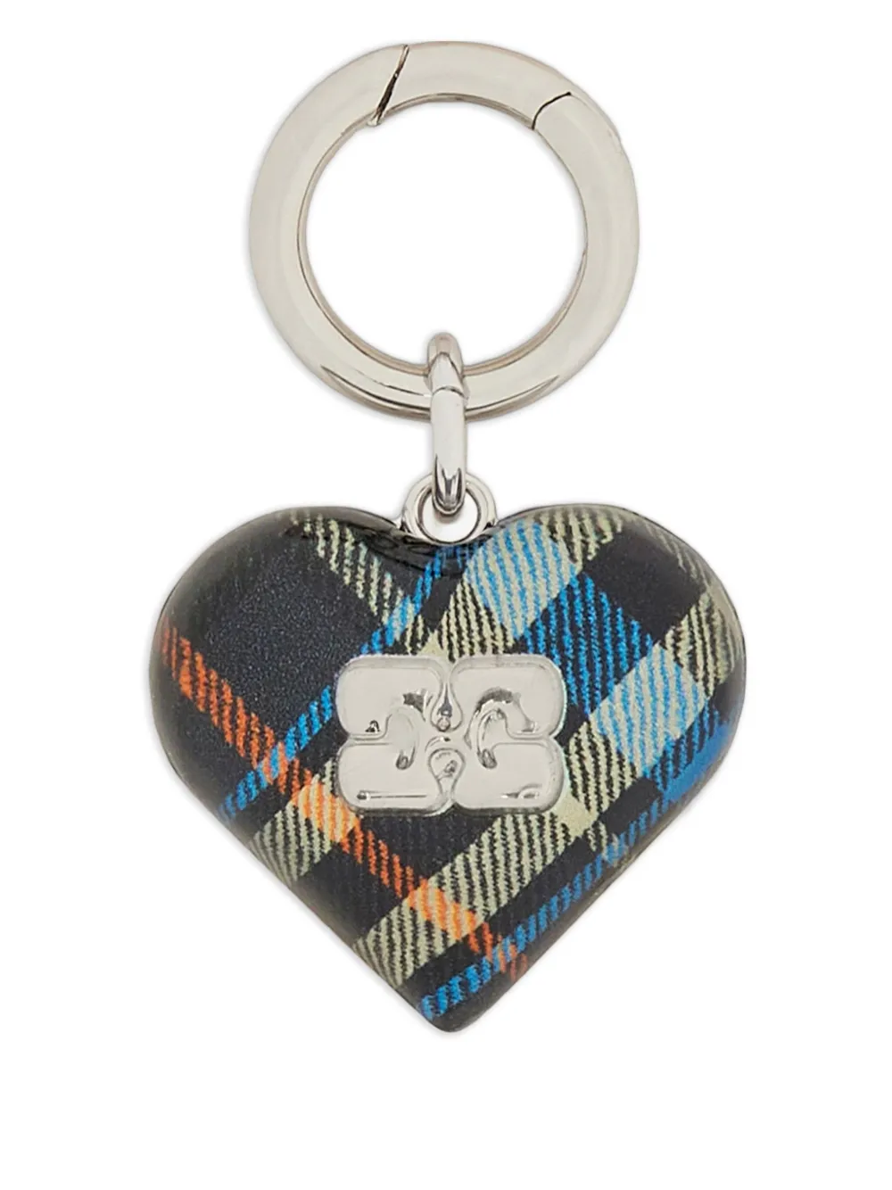 GANNI heart-shape charm | Blue | Image 1