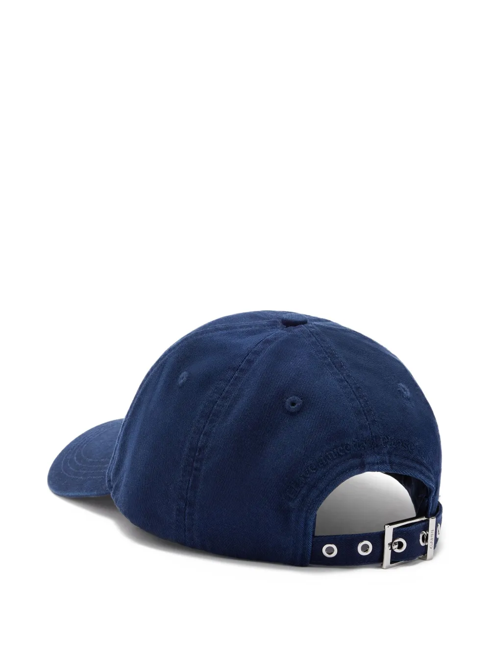 GANNI embroidered-logo buckle-closure baseball cap | Image 2