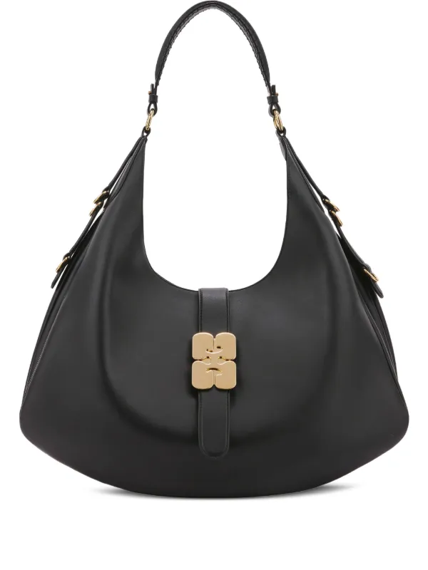 Ganni Black Large Kat Bag