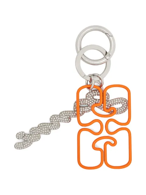 GANNI chain-embellished keyring