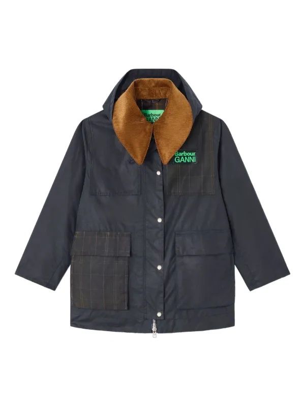 GANNI コーデュロイカラーコート | ブルー | FARFETCH JP