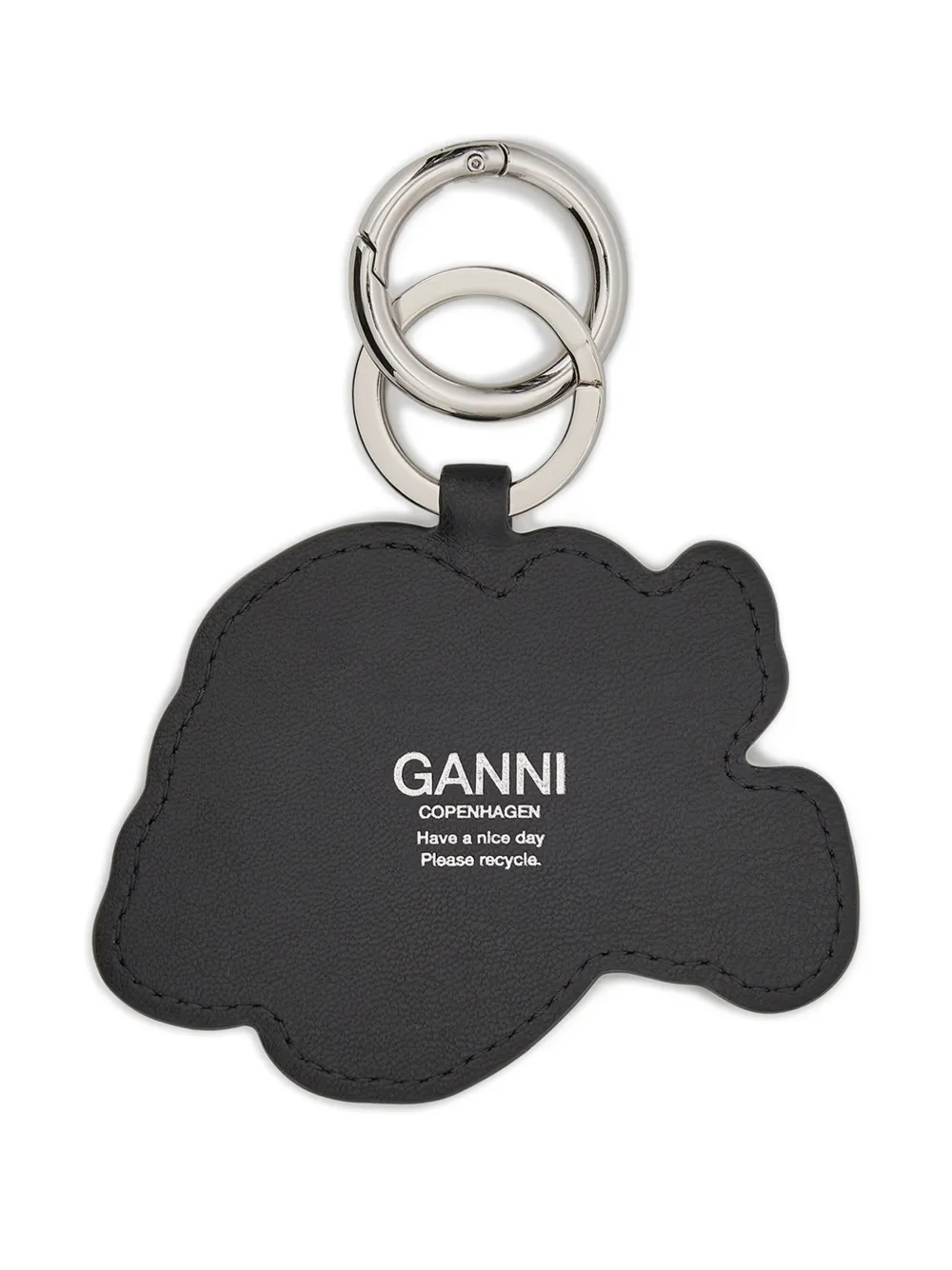 GANNI Blue Puppy keyring | Accessories | Image 2