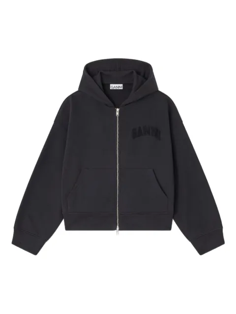GANNI zip-up hoodie