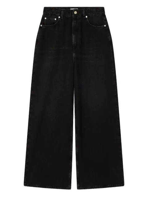 GANNI wide-leg jeans