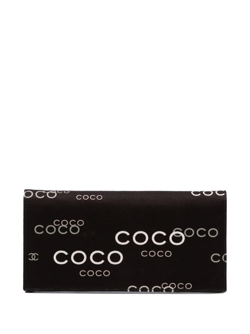 2002-2003 Denim Coco Flap Wallet long wallets
