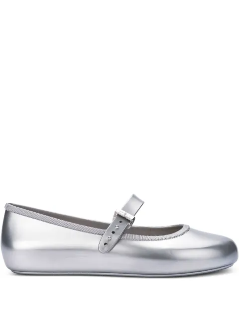 Melissa Soft buckle-strap ballerinas