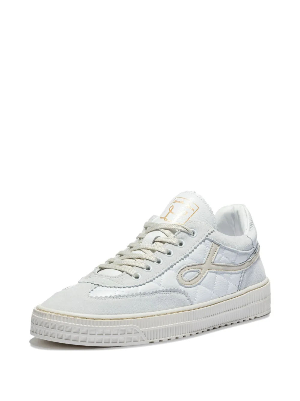 Leandro Lopes London quilted logo sneakers | Low-Tops | Image 2