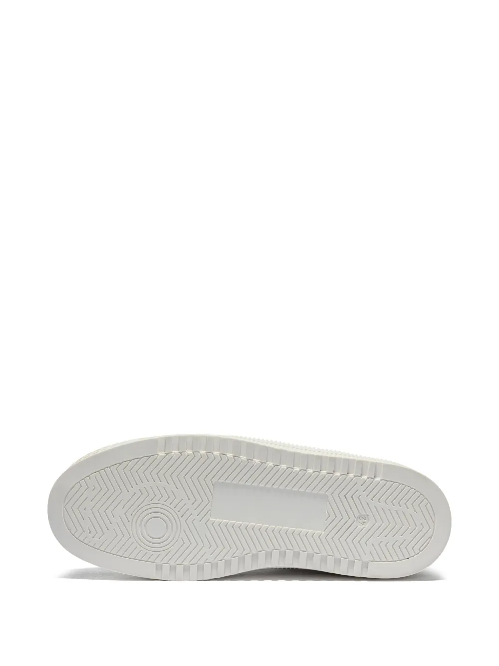 Leandro Lopes London quilted logo sneakers White